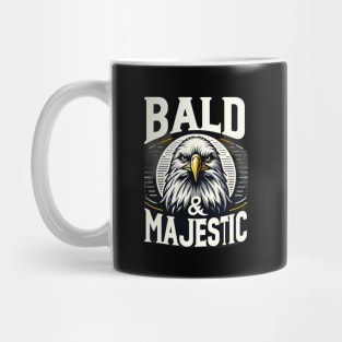 Majestic Eagle with Bold Text and Classic Style Mug